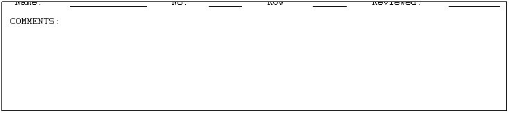 Text Box: �
County Inspector use only:
�
Inspector:
�
�
Date Received:
�
�
Township:
�
�
Section:
�
�
Road Name:
�
�
CR No.
�
�
Road ROW
�
�
Date Reviewed:
�
�
COMMENTS:
